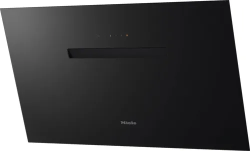 Miele DAH 1850 Active Wand-Dunstabzugshaube Obsidianschwarz - Wandhaube mit leistungsstarkem Abluftsystem und elegantem Design in Obsidianschwarz - ideal für eine saubere und stilvolle Küche.