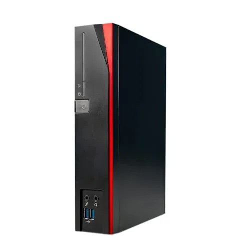 Fujitsu Mini PC - Schneller Intel Quad Core für Multimedia und Office - PC-Systeme mit flüsterleiser Kühlung, 8GB RAM und 128GB SSD. Ideal für Homeoffice und Schulungen, inklusive Windows 11 Pro und 3 Jahre Garantie!