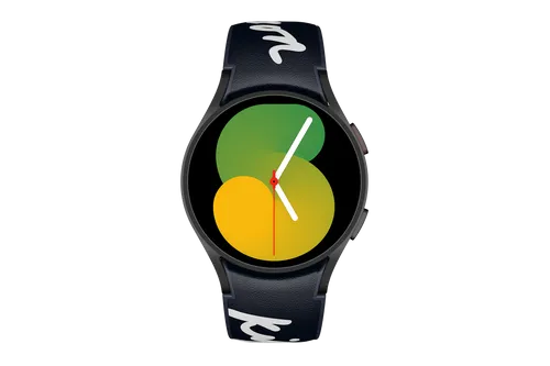 Samsung MAISON KITSUNE Hybrid Leather Band 20mm Navy für Galaxy Watch5-Serie - Smartwatch Zubehör mit stilvollem Design: Die exklusive Kooperation mit Maison Kitsune verbindet Pariser Chic mit japanischem Flair.
