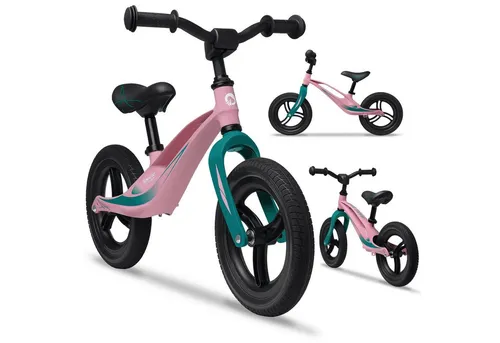 Lionelo Bart Tour Laufrad für Kinder ab 2 Jahren - Kinderfahrzeuge mit leichtem Magnesiumrahmen, wartungsfreien 12" PU-Rädern und höhenverstellbarem Lenker für sicheres und komfortables Fahren.
