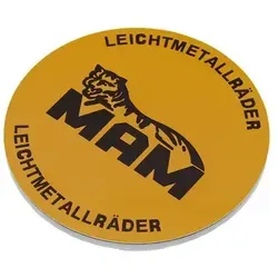MAM RS4 Deckel (17-20 Zoll) Yellow