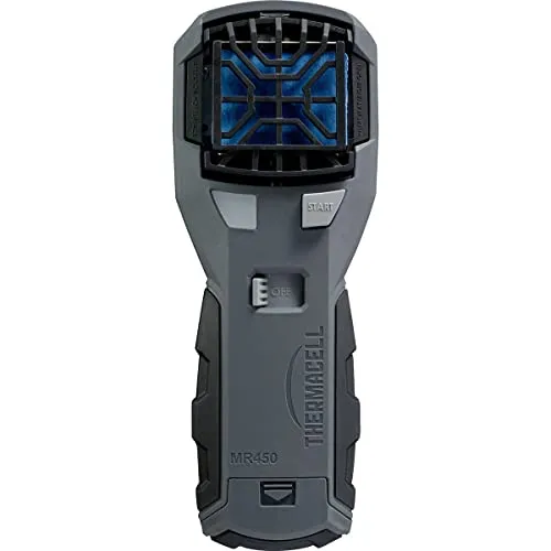 Thermacell MR-450 Mückenschutz mit Clip - Insektenschutz Handgerät mit effektiver Thermacell-Technologie, schützt bis zu 20 m² vor 98% der Stechmücken – ideal für Garten und Outdoor-Aktivitäten.
