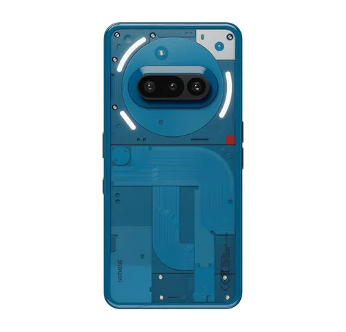 NOTHING Phone (3a) 256 GB Blau Dual SIM – Leistungsstark und Kreativ - Smartphone mit fortschrittlichem Vierfach-Kamerasystem und Snapdragon 7S Gen 3 5G für erstklassige Fotografie und Performance. Ideal für kreative Köpfe.