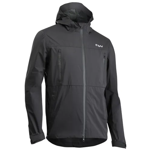 Northwave Element Flex Jacket - Regenjacke Gr 3XL grau - Praktische Fahrrad-Regenjacke in Grau, Größe 3XL. Mit Kapuze und winddichtem, wasserdichtem Material für optimalen Schutz. Ideal für Radreisen und den täglichen Einsatz. Entdecken Sie weitere Produkte von Northwave bei Bergfreunde.de!