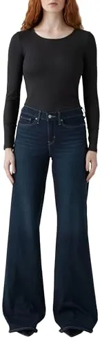 Levi's 318 Shaping Wide Leg Chances Are - Jeans mit vorteilhafter Wide Leg-Silhouette, integrierter Baucheinlage für optimalen Tragekomfort und fünf praktischen Taschen.