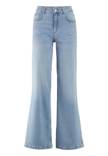 Hessnatur ALVA High Rise Wide Leg Jeans - Nachhaltige Wide-Leg Jeans aus Bio-Denim, super bequem und mit zirkulärem Stretchgarn für einen umweltfreundlichen Look.