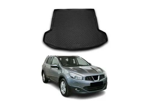 OMAC Kofferraummatte für Nissan Qashqai +2 2007-2013 - Automatten: Wasserdichte und rutschfeste Kofferraummatte, die leicht zu reinigen ist und optimalen Schutz für den Innenraum bietet.