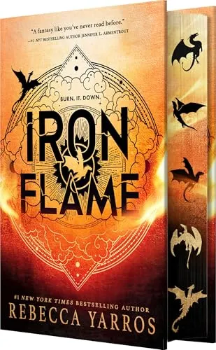 Iron Flame (Wing and Claw Collection) - Science Fiction & Fantasy - Limited first print run with stunning stenciled edges, this #1 New York Times bestseller is part of the acclaimed Empyrean series, perfect for fans of epic fantasy adventures.