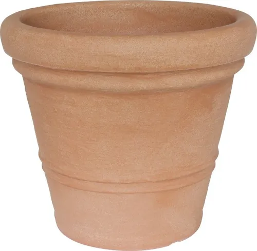 Geli Pflanztopf Milano Ø 40 x 32 cm terracotta  Kunststofftöpfe