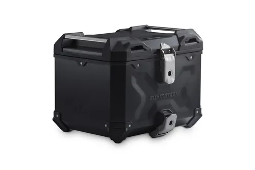 SW-Motech TRAX ADV Topcase-System Schwarz für BMW F 750/800/850 GS - Hochwertiges Aluminium-Topcase-System in Schwarz, ideal für lange Reisen und perfekten Schutz Ihrer Ausrüstung.