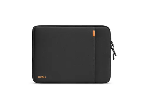 tomtoc Laptoptasche schwarz - Stylische Businesstasche für Laptops, schützt Ihr Gerät mit hochwertigem Material und bietet zusätzlichen Stauraum für Zubehör.