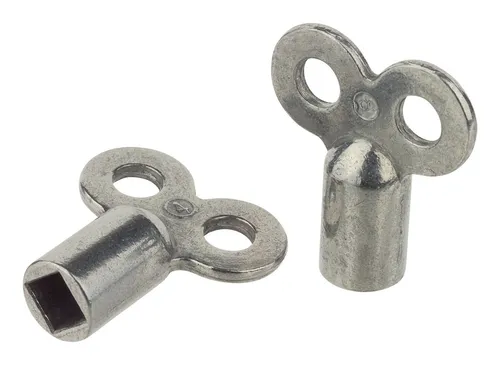 Kirchhoff Entlüftungsschlüssel, 5 mm, für Heizkörper 4-Kant (2x)