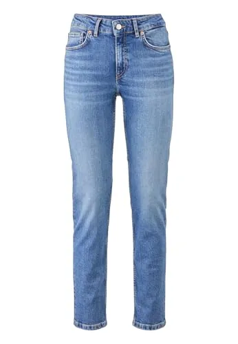 hessnatur Jeans LEA Mid Rise Slim Damen aus Bio-Denim | nachhaltig und fair hergestellt (Fair Wear Foundation)