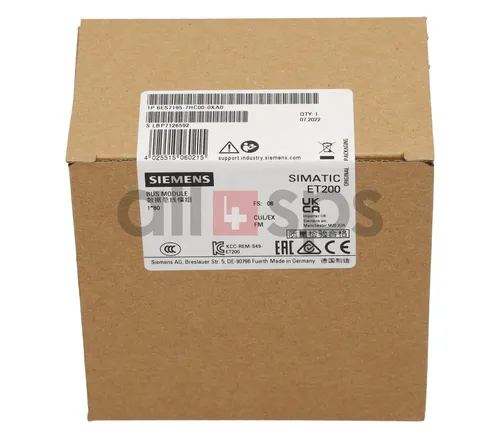 SIMATIC DP BUSMODUL ET 200M - 6ES7195-7HC00-0XA0 - SPS-Prozessoren, made in Germany, mit schnellem Same Day Shipment bei Bestellung vor 14:30 Uhr (CET, Mo-Fr) für effiziente Automatisierungslösungen.