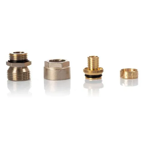 Anschlussverschraubung 1/2 " Für PE-RT und PE-Xc Kunstoffrohre mit 17 x 2 mm