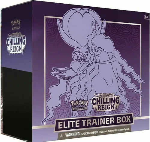 Pokémon Schwert und Schild 6 – Schaurige Herrschaft: Top-Trainer-Box, Kartenspiel, ab 6 Jahren, für 2 Spieler, über 10 Minuten Spieldauer