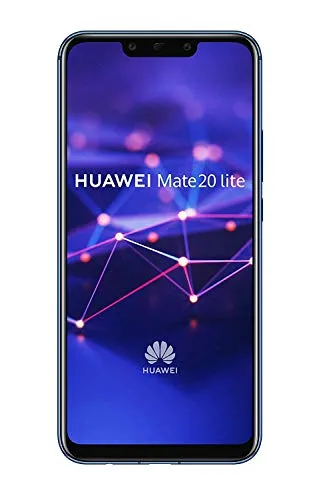 Huawei Mate 20 Lite - 6,3 Zoll, 4GB RAM, 64GB, DualSim, Safirblau - Handys ohne Vertrag mit brillanten 6,3-FHD+-Display und KI-gestützter Dual-Kamera für perfekte Selfies. Ideal für Foto- und Gaming-Enthusiasten!