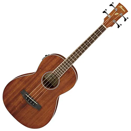 Ibanez PNB14E-OPN Open Pore Natural Akustikbass - Akustik Bass Series mit Parlor Korpus, afrikanischem Mahagoni und Ibanez Under-saddle Elektronik für hervorragenden Klang.