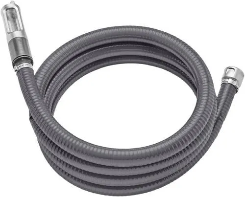 Sauggarnitur 9090-20, 25mm, 4 Meter - Gartenschläuche für die Ansaugseite der Pumpe, mit 4 Metern Schlauchlänge und Saugfilter für optimale Wasseraufnahme.