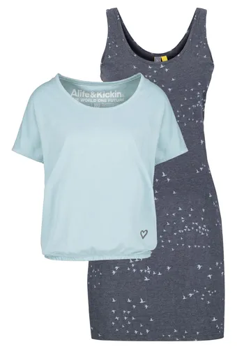 Alife & Kickin Jerseykleid SunnyAK-B - Exklusiv bei Otto - Stylisches Jerseykleid in Marine, 2-tlg. Set, pflegeleicht und ideal für lässige Anlässe. Exklusiv bei Otto erhältlich, bequem und modisch.
