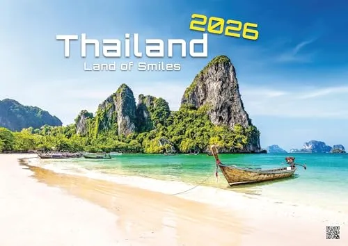 Thailand - Land of Smiles - 2026 - Kalender DIN A3: Der Wandkalender mit den schönsten Motiven aus Thailand für das Jahr 2026 im Format DIN A3 (ca. 42 x 30 cm)!