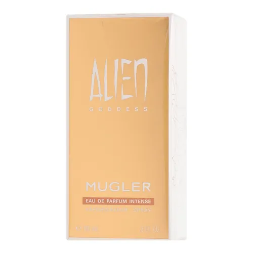 Thierry Mugler Alien Goddess Intense Edp Spray 60 ml - Damenduft mit blumigen und holzigen Noten, der weibliche Stärke symbolisiert. Strahlend und sinnlich, perfekt für besondere Anlässe.