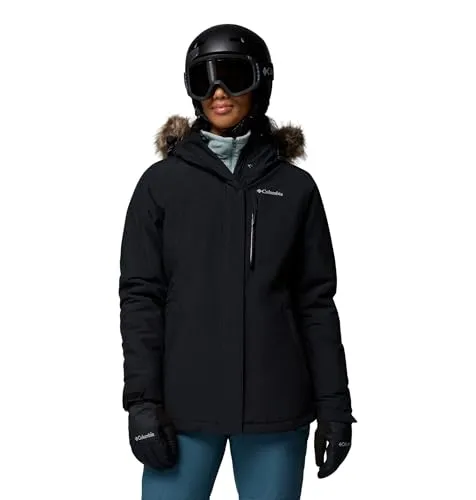 Columbia Ava Alpine II Insulated Jacket black (011) XS - Damen Skijacke mit Omni-Tech Wasserschutz und Omni-Heat Thermosystem für optimale Wärme und Atmungsaktivität. Ideal für winterliche Abenteuer!