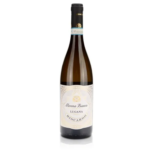 Biscardo Lugana Morena Bianca - 6 Flaschen Weißwein - Trocken, erfrischend und perfekt für gesellige Abende. Aus der Lombardei, mit feinen Aromen der Trebbiana-Traube. Ideal für jeden Weinliebhaber.