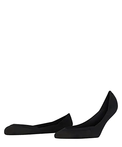 FALKE Damen Füßlinge Elegant Step W In extra low cut unsichtbar einfarbig 1 Paar, Schwarz Black 3009, 35-36