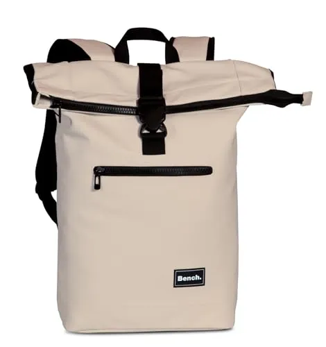 Ragusa-Trade Bench Hydro Rolltop Rucksack – Vielseitiger Daypack für Damen & Herren - Praktischer und stylischer Rolltop Rucksack mit variablem Volumen von 20 L, ideal für Reisen, Sport und Alltag. Komfortable Polsterung und durchdachtes Stauraumkonzept für Notebooks bis 14 Zoll.