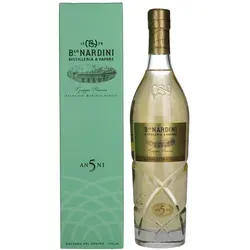 Nardini Grappa Riserva 5 Anni - Edler Grappa, 5 Jahre gereift, mit reichen Aromen von Kakao, Vanille und Kirsche. Ideal für Genießer und besondere Anlässe.