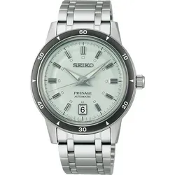 Seiko Presage Automatic Style60's SRPL71J1 Herren Automatikuhr - Armbanduhren für Herren, elegante Edelstahl-Uhr mit Hardlex-Glas und analoger Anzeige, ideal für stilbewusste Männer.