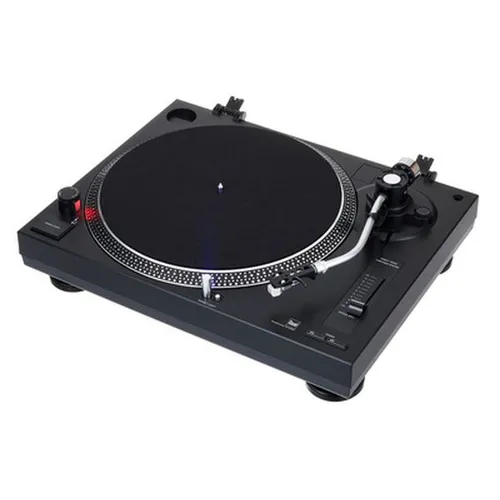 Dual DTJ 301.1 USB DJ-Plattenspieler - 33/45 U/min, Pitch-Control, Magnet-Tonabnehmer, schwarz