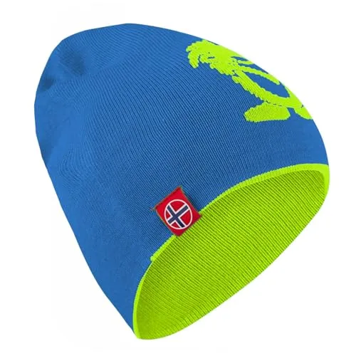 Trollkids Kid's Troll Beanie Long - Mütze für Kinder - Bequeme Mütze in Blau für Kinder von 2-5 Jahren (Größe 48-52 cm). PFC- und PFAS-frei, ideal für den Alltag. Hergestellt aus 100% Polyacryl. Entdecken Sie weitere Trollkids-Angebote im Bergfreunde.de Online-Shop!
