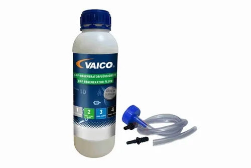 VAICO Harnstoff V60-0483 für CITROËN PEUGEOT TOYOTA - Additiv zur Ruß- und Partikelfilterregeneration, 1 Liter, optimiert die Leistung und verlängert die Lebensdauer des Dieselmotors.