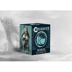 Conquest Nords: Army Support Pack W4 - Erweitern Sie Ihr Conquest-Erlebnis mit diesem Nords Army Support Pack. Enthält neu gestaltete Karten für Strategien und Zauber in einer ansprechenden, thematischen Box – perfekt für jedes Spiel!