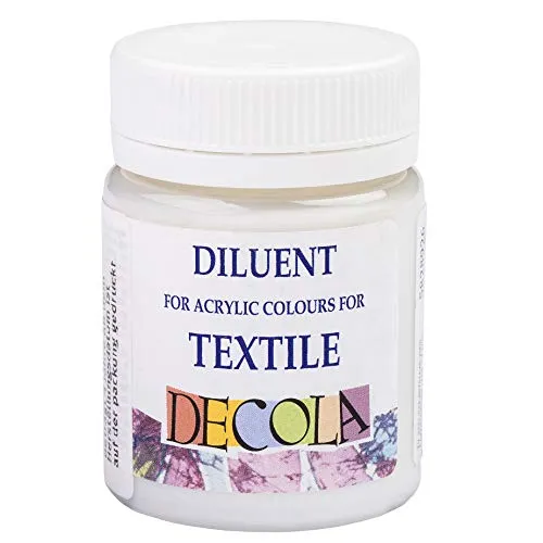 Decola - Verdünnungsmittel für Textilfarben | 50ml Farbverdünner für Textilien | Hergestellt in Russland von Nevskaya Palitra
