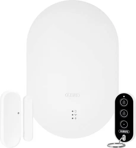 ABUS Smartvest Pro Funk-Alarmanlage Starter Set - Sirenen und Einbruchschutz, einfach selbst installierbar, erweiterbar und per App steuerbar – für maximale Sicherheit ohne monatliche Kosten.