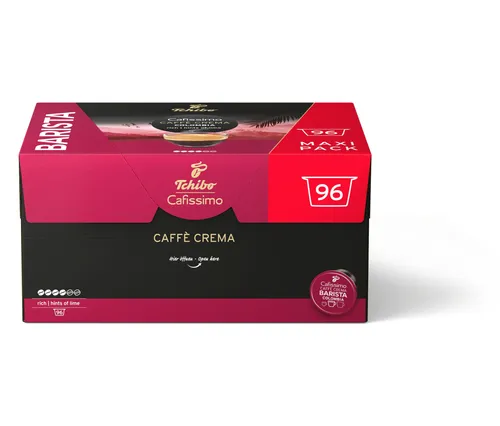 Cafissimo Barista Caffè Crema Colombia - 96 Kapseln - Genießen Sie mit den 96 Kapseln Caffè Crema Colombia ein vollmundiges Geschmackserlebnis. Ideal für Ihre Cafissimo Maschine, sorgt die einfache Zubereitung für perfekten Genuss.