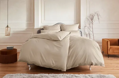 Guido Maria Kretschmer Home&Living Bettwäsche Mila - Edle Mako-Satin Qualität - Bettwäsche-Sets aus hochwertigem Mako-Satin, hautfreundlich und pflegeleicht, für kuschelige Nächte in verschiedenen Trendfarben erhältlich.