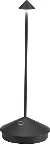 Zafferano Pina Pro Tischlampe - Wiederaufladbare und kabellose Tischlampe mit Touch Control, ideal für Innen- und Außenbereich, sorgt für eine einzigartige Atmosphäre und hat eine Akkulaufzeit von bis zu 12 Stunden.