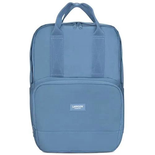 LARKSON Cityrucksack No 6 - Wasserabweisender Laptop Rucksack - Stylischer Cityrucksack für Damen und Herren mit 16 Zoll Laptopfach, elastischen Seitenfächern und umweltfreundlichem Design aus recycelten Materialien.