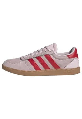 adidas Damen Breaknet Sleek Shoes, Clear pink/Pure ruby/GUM10, 36 2/3 EU