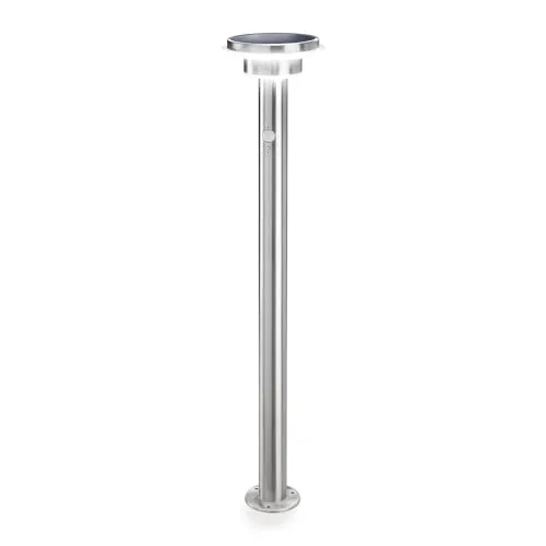 esotec Solar Sensor Wegeleuchte 600 lm - Elegante Gartenlampe - Lampen: Wetterfeste Solar-Standleuchte mit PIR-Bewegungssensor, 600 lm Helligkeit und 40 LEDs für optimale Lichtverteilung im Garten und auf Wegen.