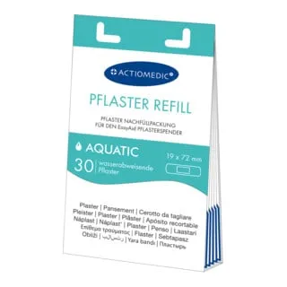 Gramm Medical EasyAid Refill Strips 19 x 72 mm AQUATIC, 30 Stück
