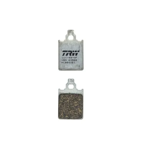 TRW Bremsbelagsatz, Scheibenbremse Organic Low Budget MCB651EC