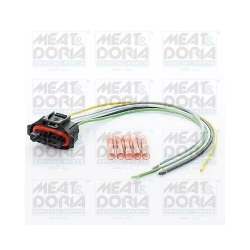 Reparatursatz Kabelsatz MEAT & DORIA 25319 für ALFA ROMEO FIAT - Hochwertiger Reparatursatz mit 5 Steckkontakten, ideal zur Unterstützung der Fahrzeugreparatur. Länge: 230 mm, OE-Referenzen: 25319, 55193049.