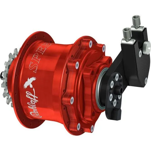 Rohloff Speedhub 500/14 CC Schnellspanner 135 mm - Hochwertige 14-Gang Getriebenabe mit Schnellspanner für eine reibungslose Schaltung und langlebige Leistung. Ideal für anspruchsvolle Fahrradtouren.