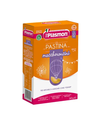 PLASMON pastina Maccheroncini Babynahrung nudeln ab 6° Monaten 340g