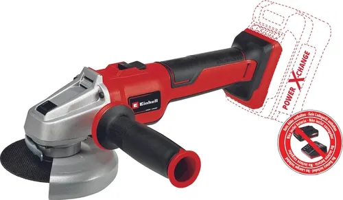 Einhell Professional Winkelschleifer AXXIO 18 115 Q - 115mm, akkubetrieben mit bürstenlosem Motor und schnellem Scheibenwechsel